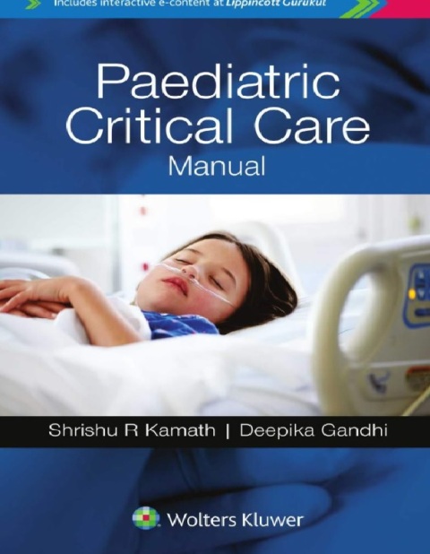 Paediatric Critical Care Manual.